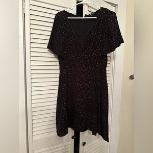 Madewell short polka dot dress